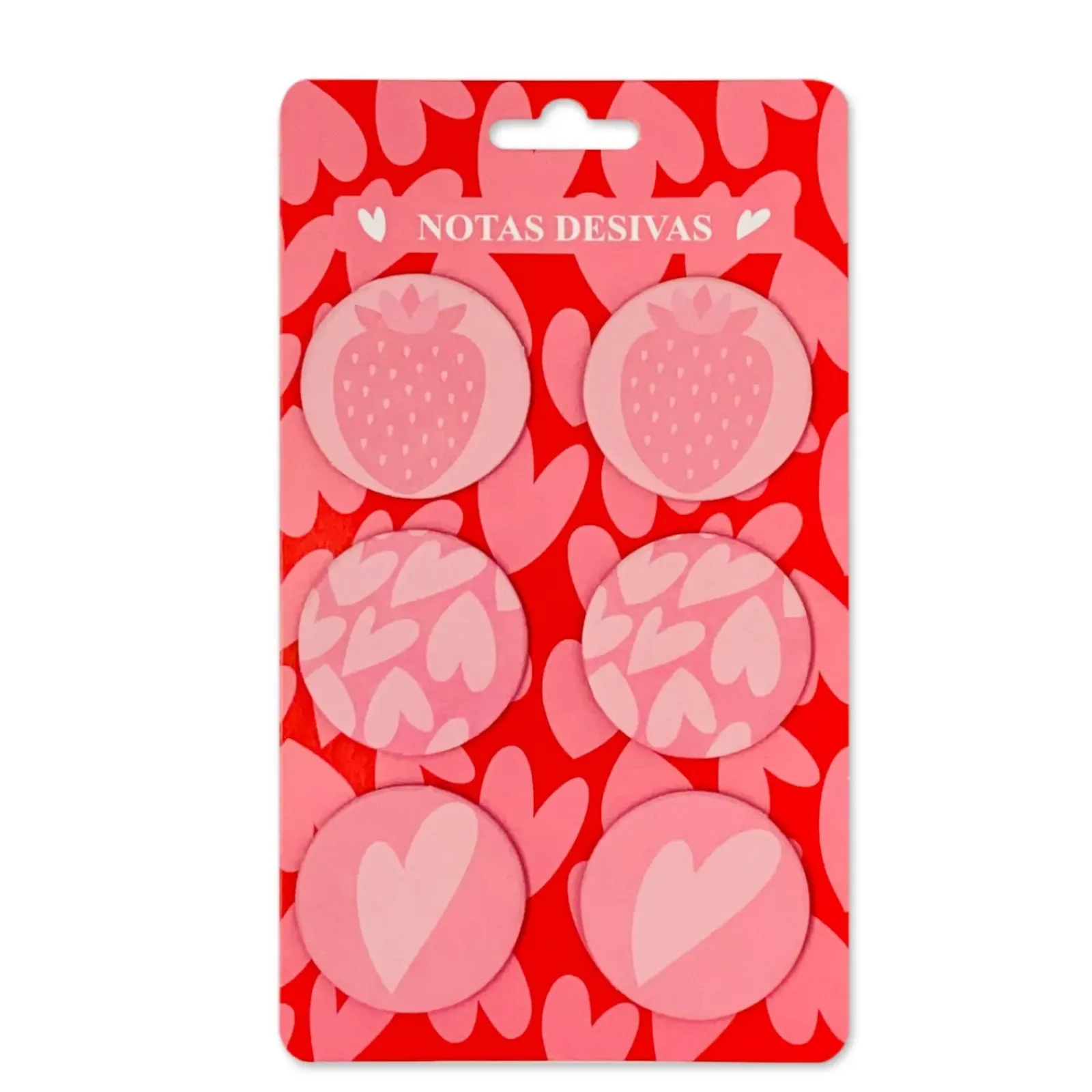 Fabulousrainbow Cadernos E Blocos > Sticky Notes Hearts
