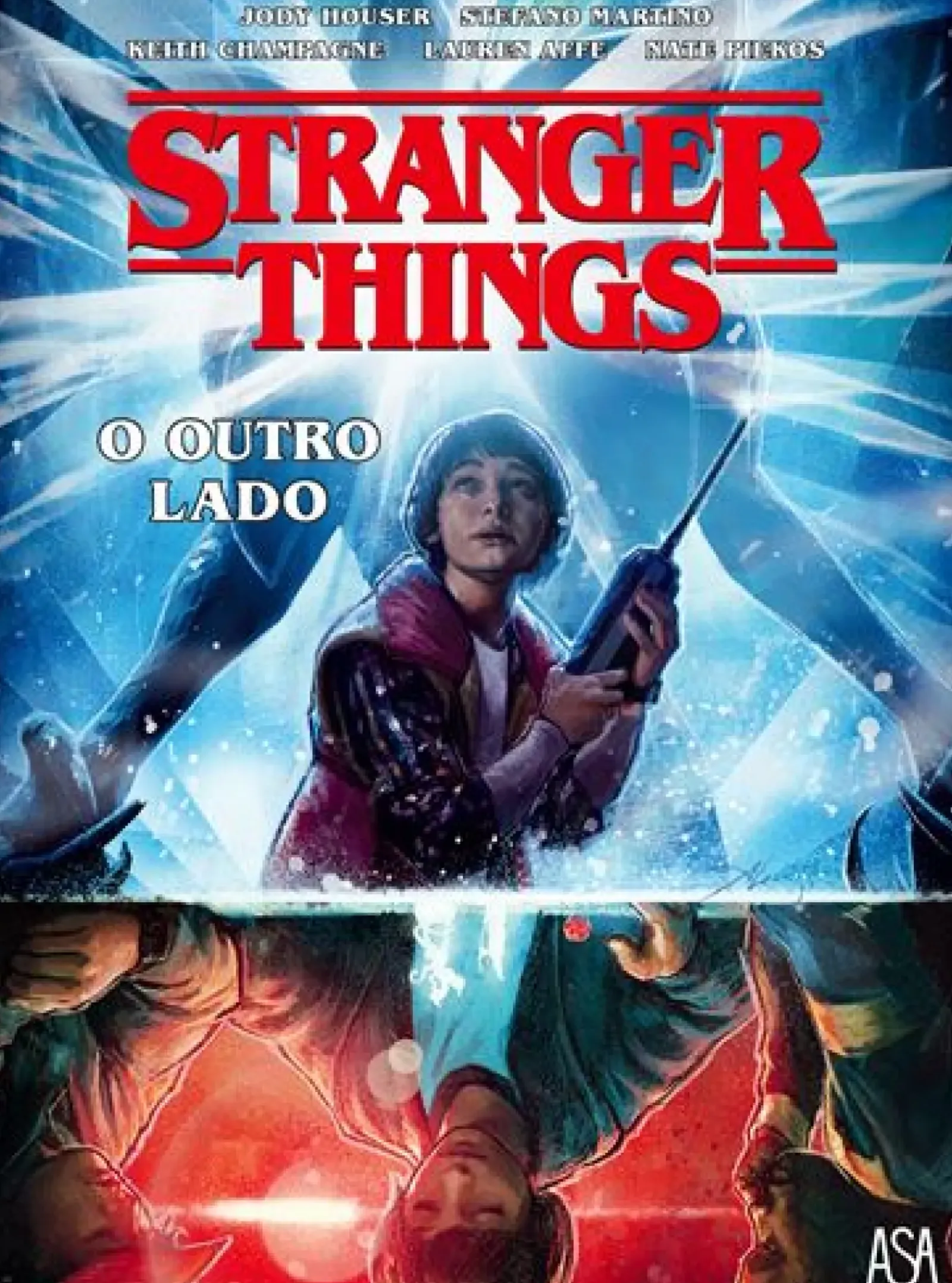 New Edições Asa Stranger Things - o Outro Lado de Stefano Martino e Jody Houser
