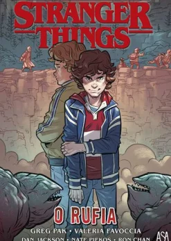 Edições Asa Banda Desenhada E Novelas Gráficas > Stranger Things - o Rufia de Greg Pak, Dan Jackson, Valeria Favoccia, Ron Chan e Nate Piekos