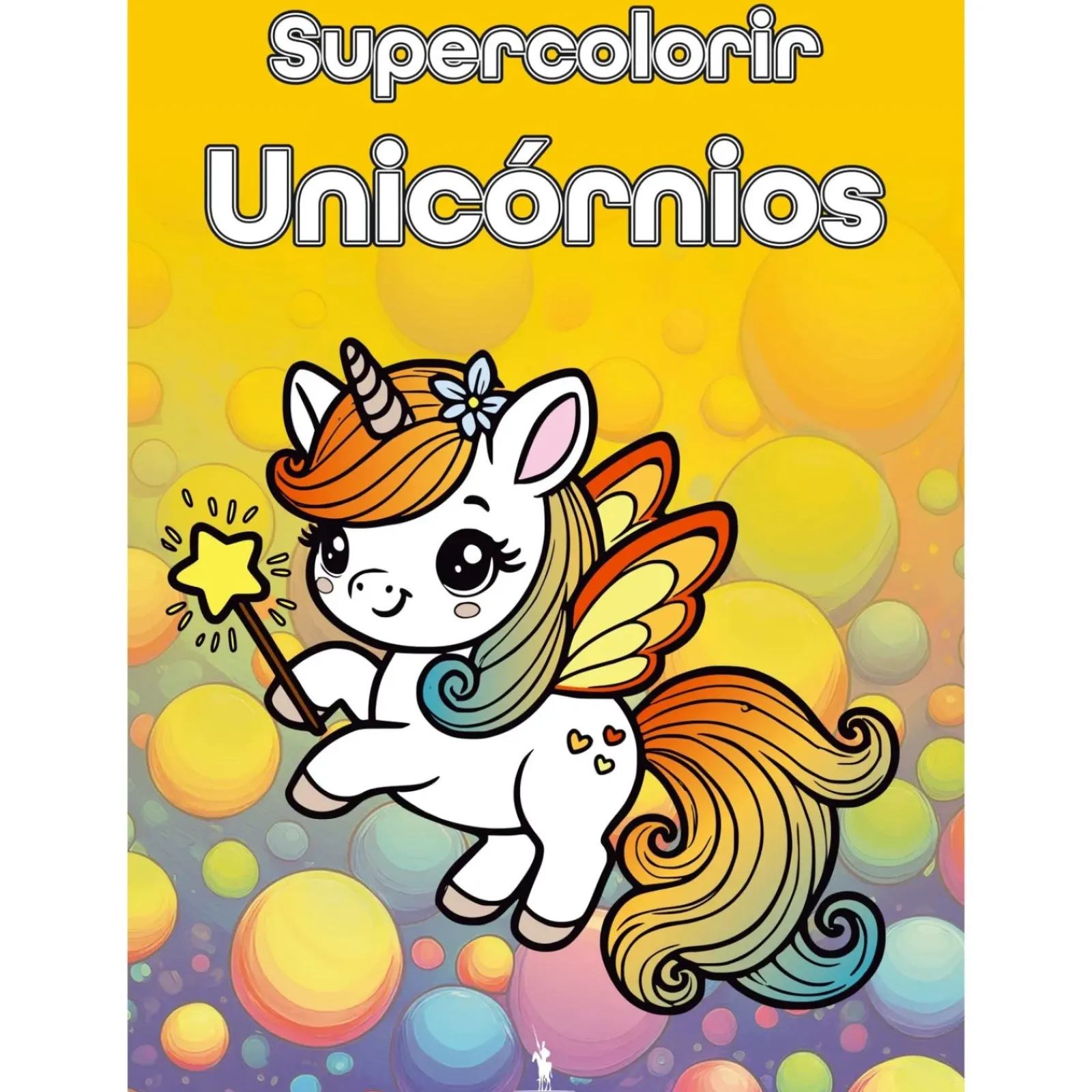 Outlet Dom Quixote Supercolorir - Unicórnios de André Nicolau