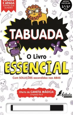 Best Fábula Educação Tabuada de Vários Autores - O Livro Essencial - Escreve e Apaga