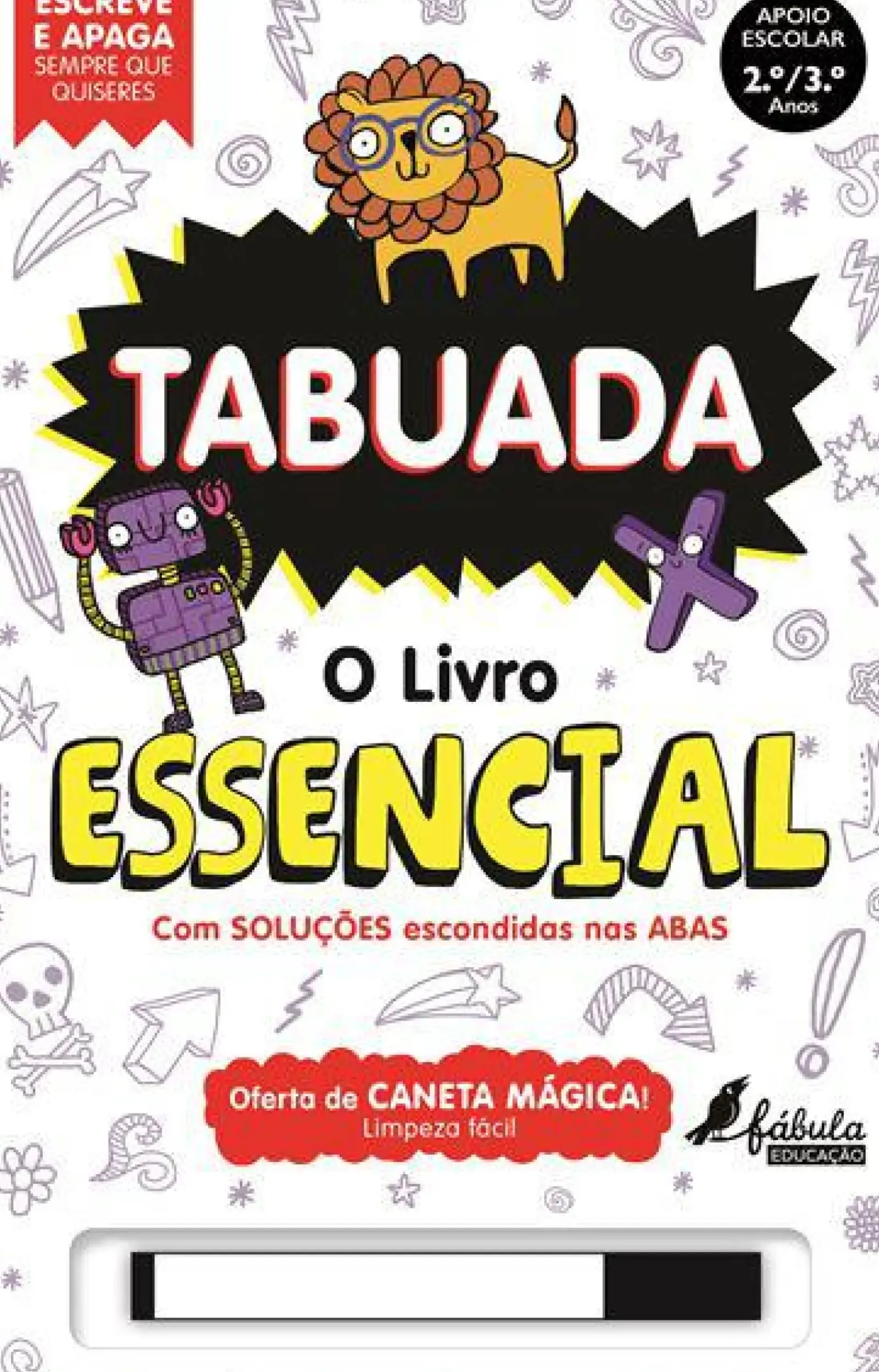 Best Fábula Educação Tabuada de Vários Autores - O Livro Essencial - Escreve e Apaga