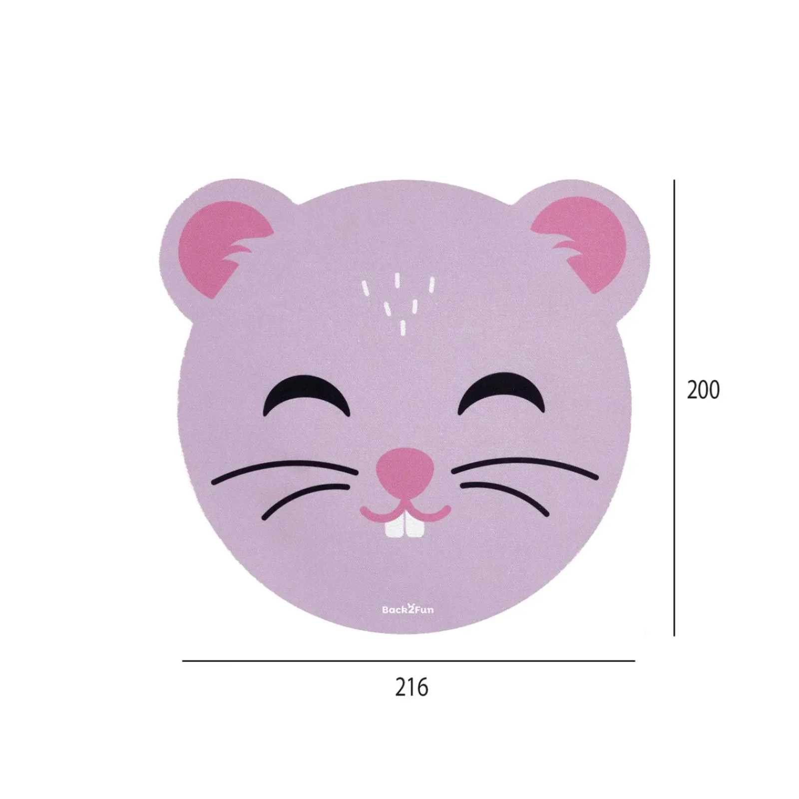 Apli Juvenil > Tapete Rato Hamster B2F
