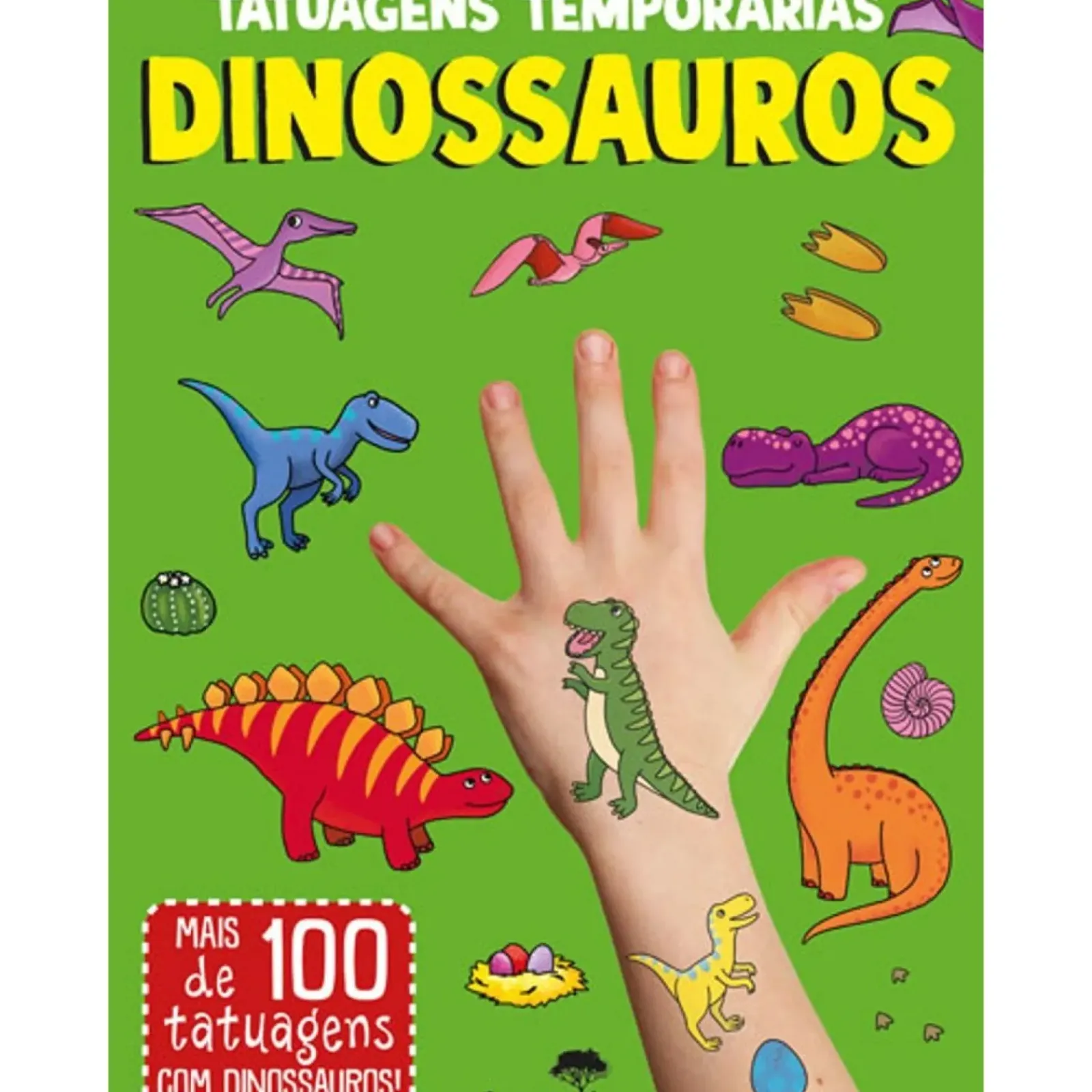 Jacarandá Atividades > Tatuagens Temporárias Dinossauros