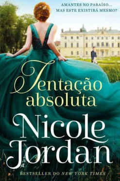 Marcador Tentação Absoluta de Nicole Jordan - Série Paraíso - Livro 1