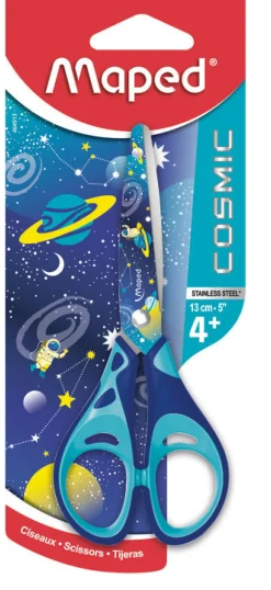Maped Tesouras E X-Atos > Tesoura 13cm Cosmic Kids