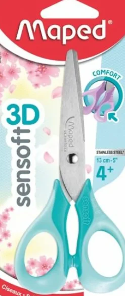 Maped Tesouras E X-Atos > Tesoura 13cm Sensoft Pastel