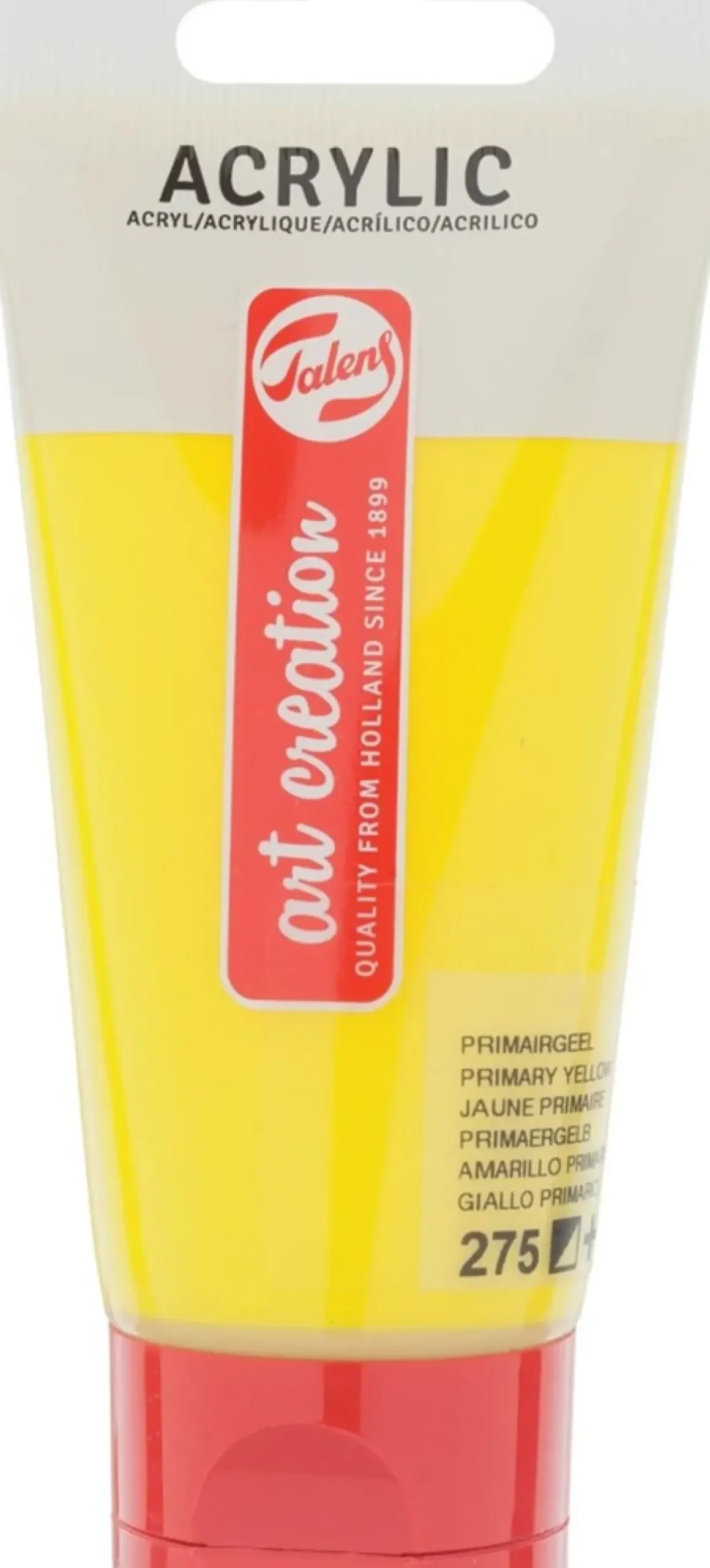 Talens Tintas > Tinta Acrílica 75ml Amarelo Primário Art Creation