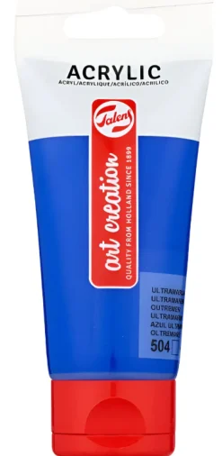 Talens Tintas > Tinta Acrílica 75ml Azul Ultramar Art Creation