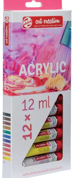 Online Talens Tinta Acrílica 12ml 12 unidades