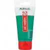 New Talens Tinta Acrílica 75ml Verde Permanente Escuro Art Creation
