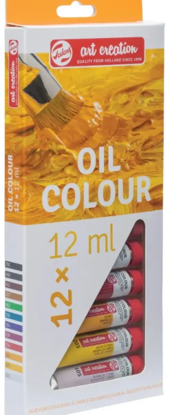 Talens Tintas > Tinta de Óleo 12ml 12 unidades