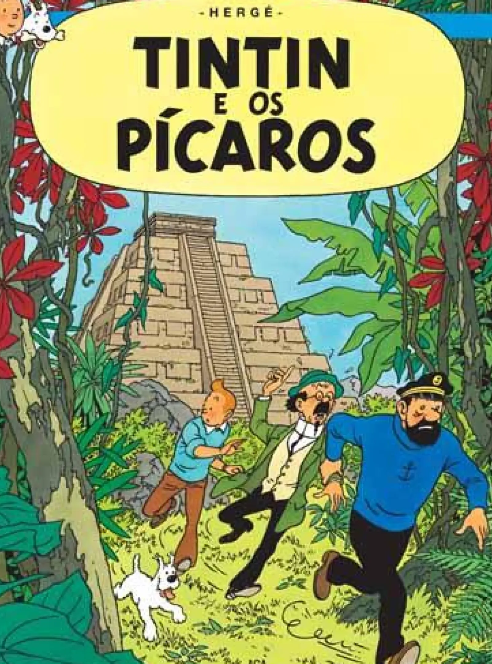 Asa Tintin e os Pícaros de Hergé