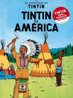 Asa Banda Desenhada E Novelas Gráficas > Tintin na América de Hergé