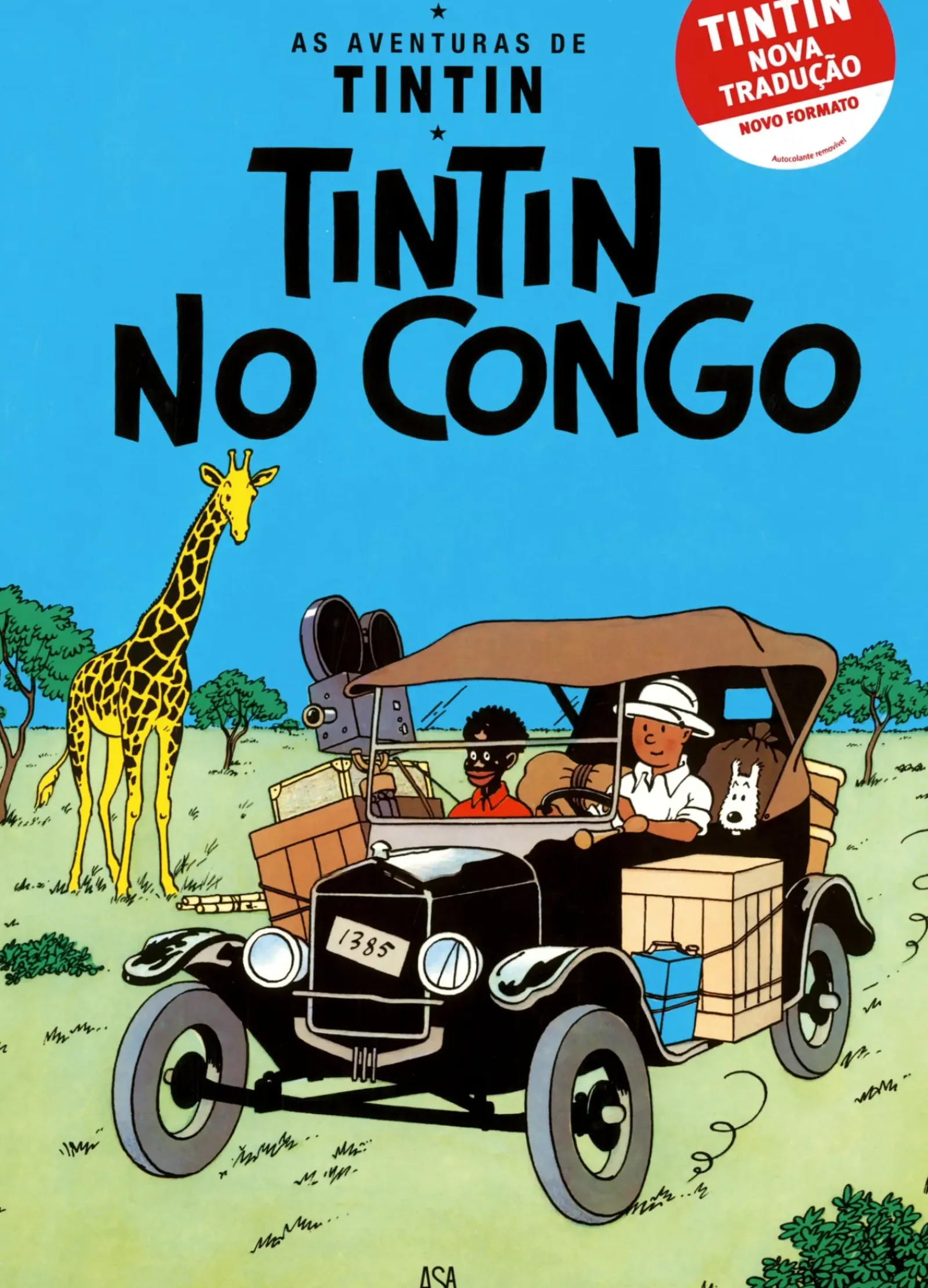 Asa Banda Desenhada E Novelas Gráficas > Tintin no Congo de Hergé