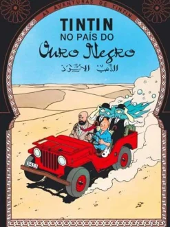 Hot Asa Tintin no País do Ouro Negro de Hergé