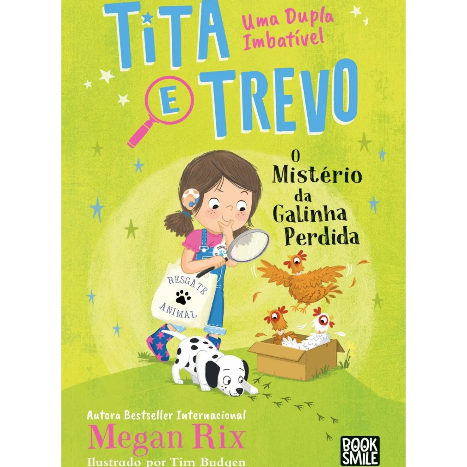 Booksmile Coleções Juvenis > Tita e Trevo - uma Dupla Imbatível Nº 4 de Megan Rix - O Mistério da Galinha Perdida
