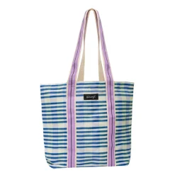 Outlet Mr. Wonderful Tote Bag - Blue And White