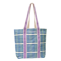 Outlet Mr. Wonderful Tote Bag - Blue And White