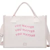 Mayfair Tote Bag Matter Pink