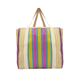 Mr. Wonderful Bolsas E Necessaires > Tote Bag - Yellow, Blue And Purple