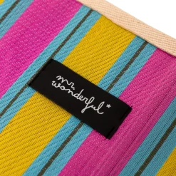 Mr. Wonderful Bolsas E Necessaires > Tote Bag - Yellow, Blue And Purple