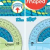 Maped Réguas E Acessórios > Transferidor 180º 12cm Inquebrável (artigo sortido)