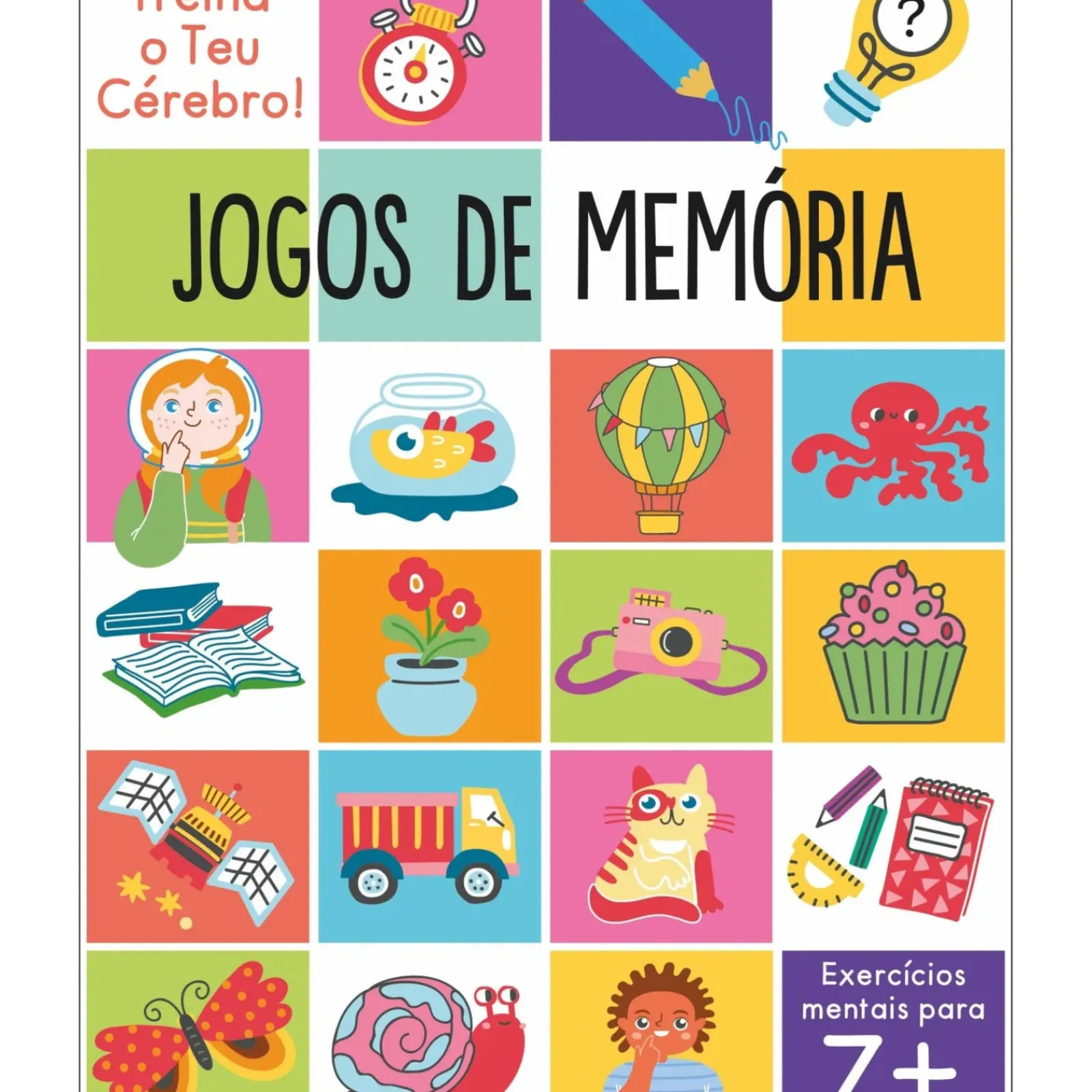 Booksmile Atividades > Treina o Teu Cérebro! - Jogos de Memória