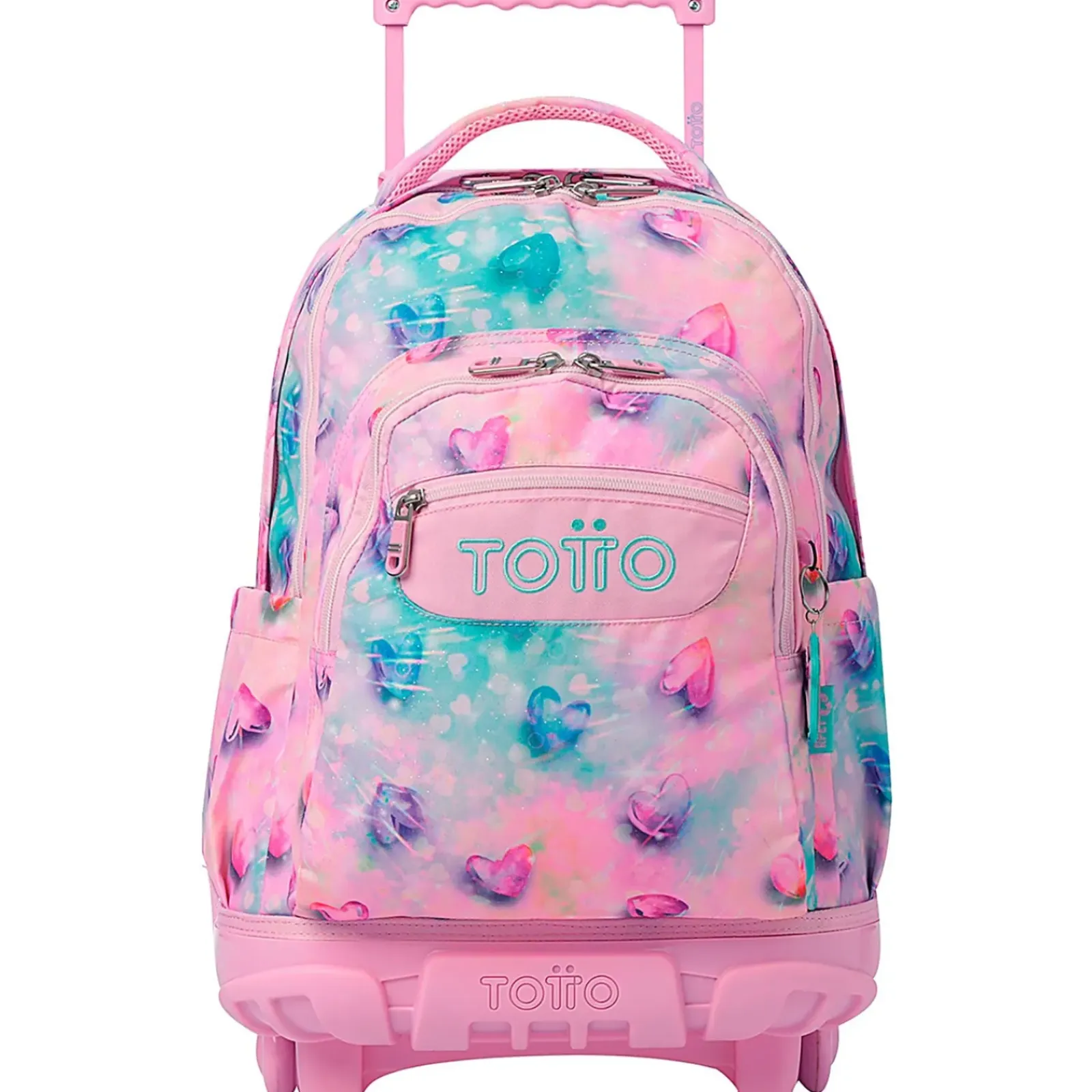 Clearance Totto Trolley Corações Glitter