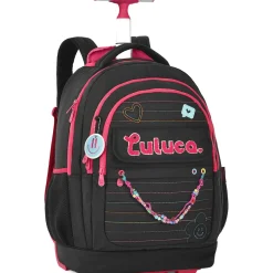 Hot Luluca Trolley Logo Preto