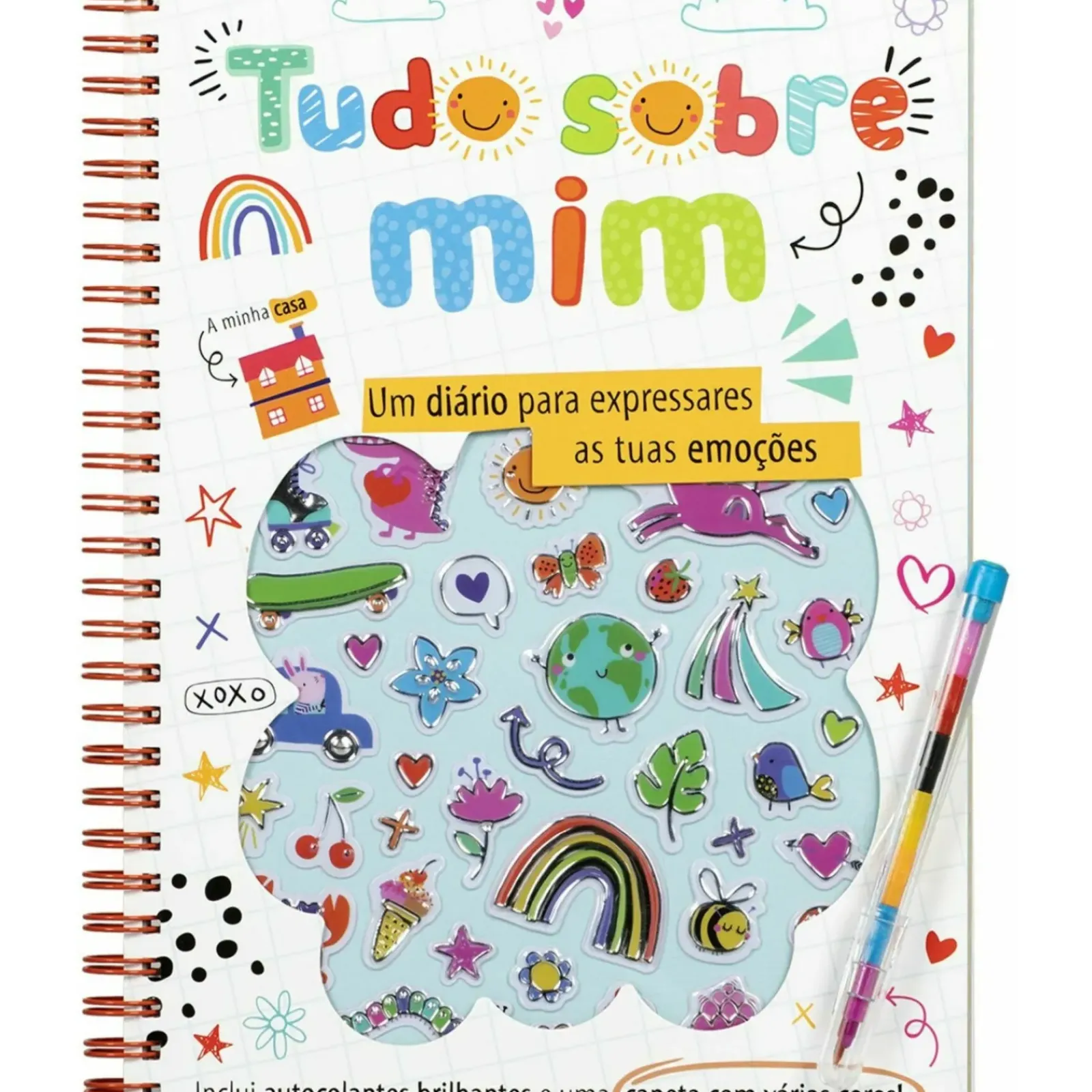 Porto Editora Atividades > Tudo Sobre Mim - um Diário para Expressares as Tuas Emoções