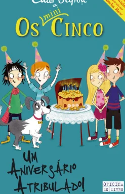 Oficina Do Livro Coleções Juvenis > Um Aniversário Atribulado! de Enid Blyton Os Mini-Cinco N.º 9