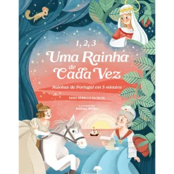 New Jacarandá 1,2,3 uma Rainha de Cada Vez de Sara Rebello da Silva; Ilustração: Raquel Russo de Sara Rebello da Silva