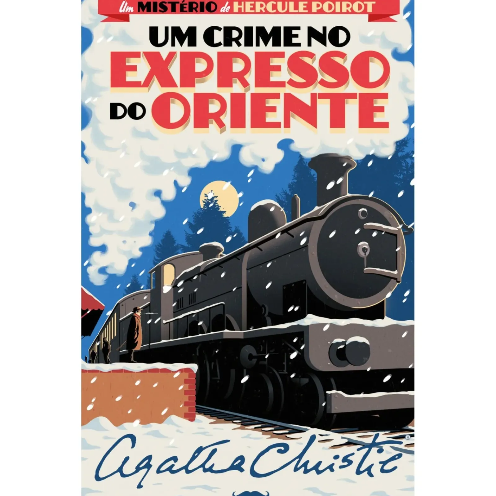 Asa Coleções Juvenis > Um Crime no Expresso do Oriente de Agatha Christie - Um Mistério de Hercule Poirot N.º 3