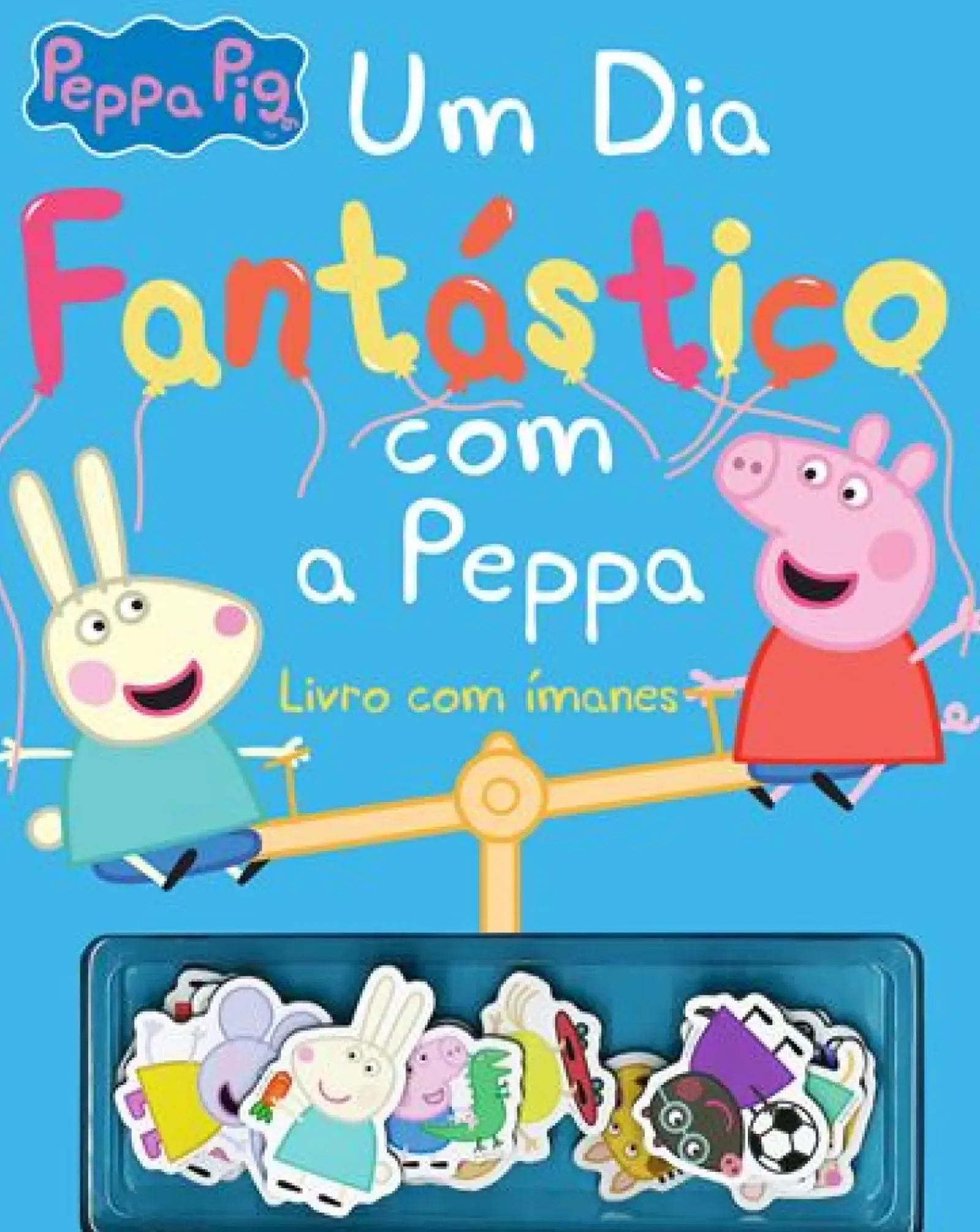 Bertrand Atividades > Um Dia Fantástico com a Peppa de Ladybird - Livro com Ímanes