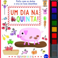 Joybooks Atividades > Um Dia na Quinta! de Elizabeth Golding - Pinta com os Dedos e Cria os Teus Desenhos