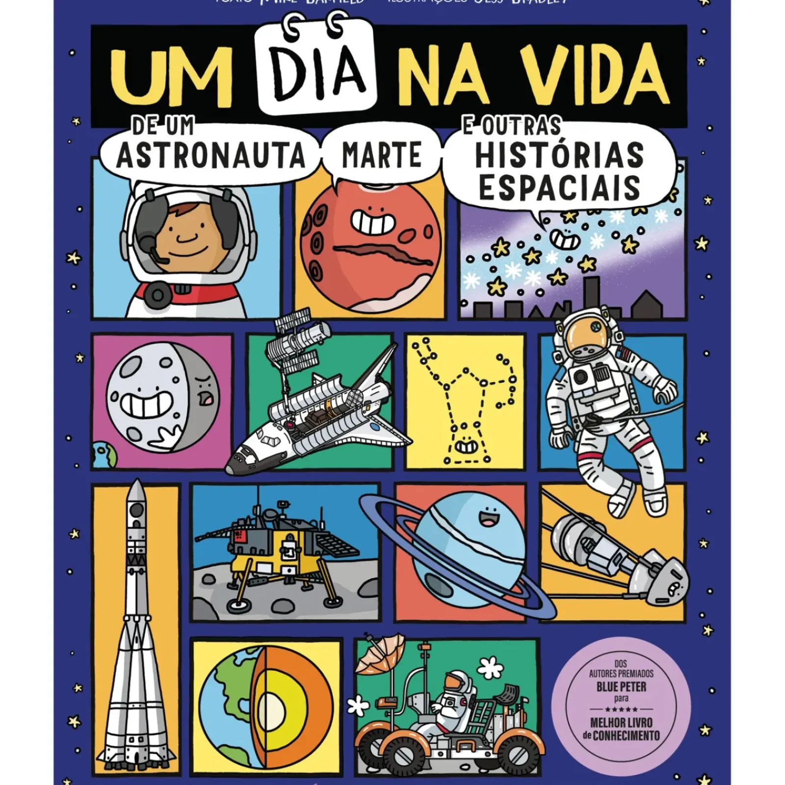 Booksmile Conhecimento > Um Dia na Vida de um Astronauta, Marte e Outras Histórias Espaciais de Mike Barfield