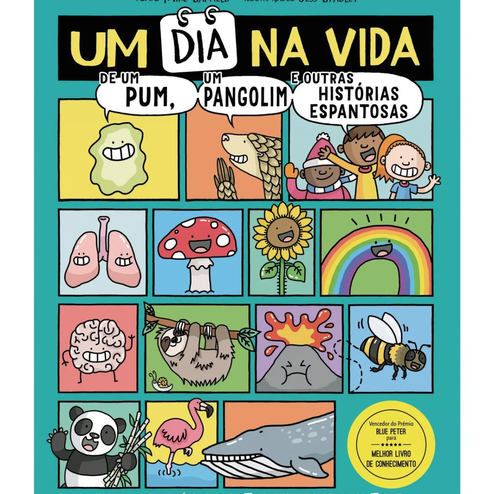 New Booksmile Um Dia na Vida de um Pum, um Pangolim e Outras Histórias Espantosas de Mike Barfield