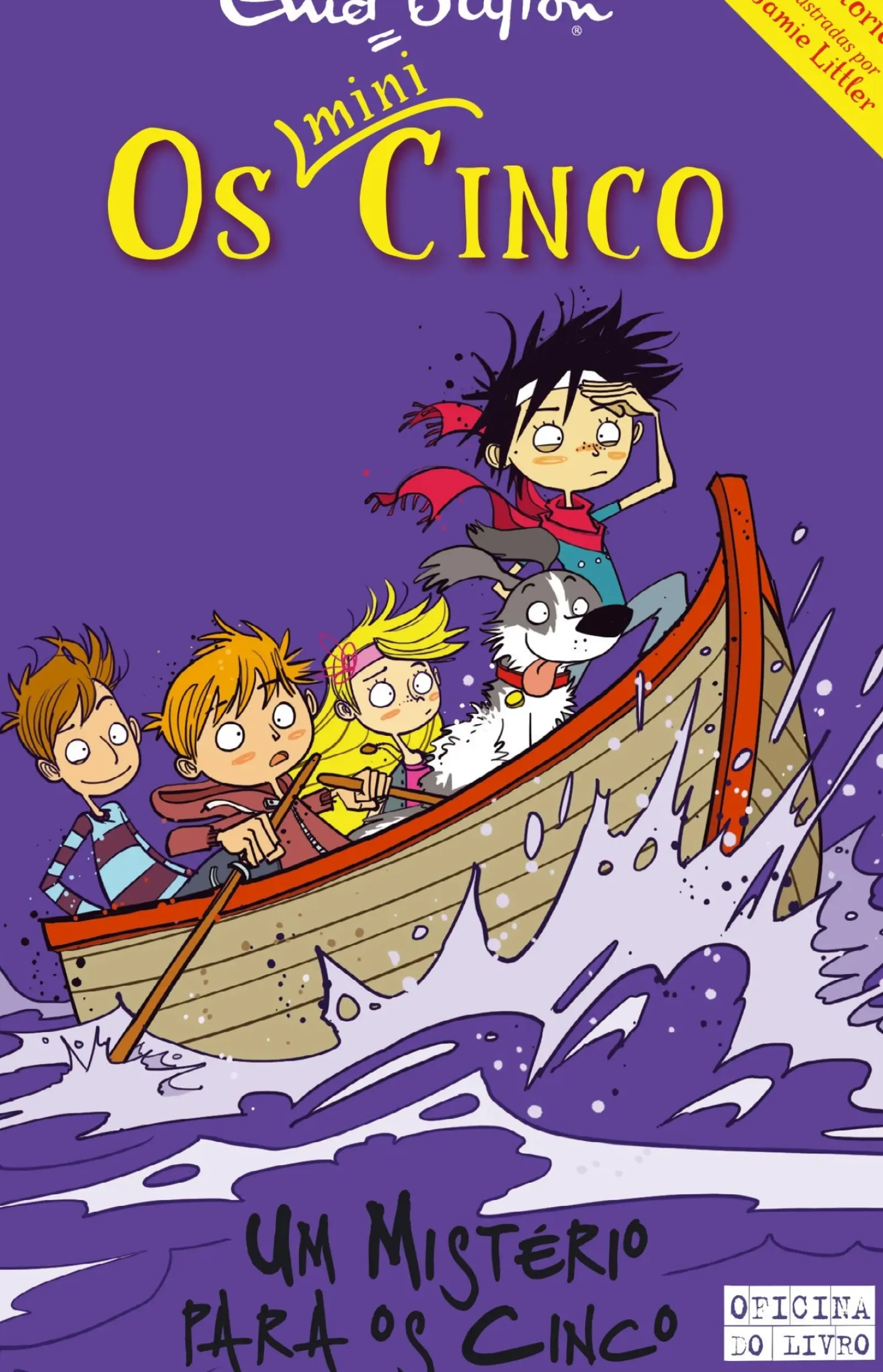 Oficina Do Livro Coleções Juvenis > Um Mistério para os Cinco de Enid Blyton Os Mini-Cinco N.º 5