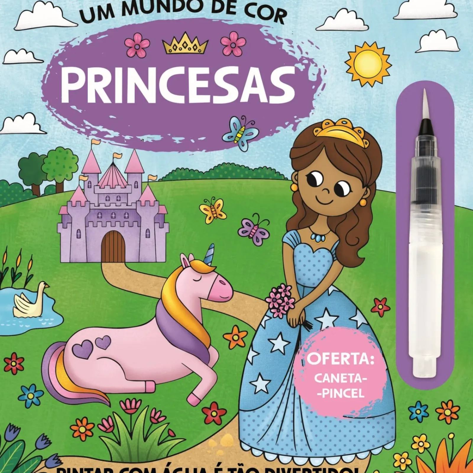 Online Booksmile Um Mundo de Cor - Princesas