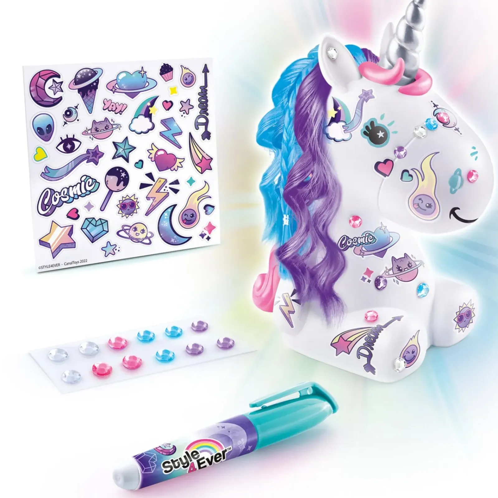 Hot Style4Ever Unicornio Diy Luz Cosmica