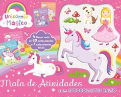 Jacarandá Editora Atividades > Unicórnio Mágico - Mala de Atividades com Autocolantes
