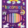 Hot Porto Editora Unicórnios - Livro de Atividades com Marcadores