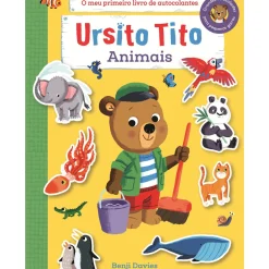 Planeta Atividades > Ursito Tito - Autocolantes Animais de Benji Davies