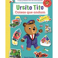 Outlet Planeta Ursito Tito - Autocolantes Coisas que Andam de Benji Davies