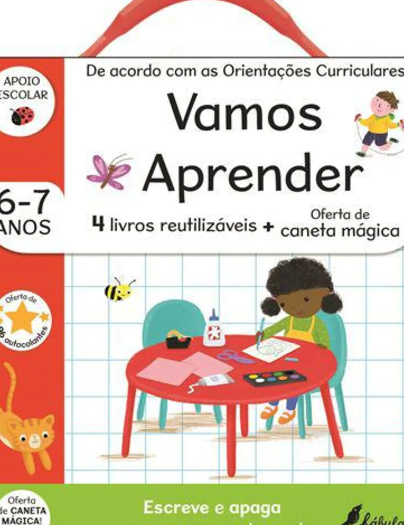 Hot Fábula Educação Vamos Aprender 6-7 Anos de Moira Butterfield - Escreve e Apaga Sempre que Quiseres