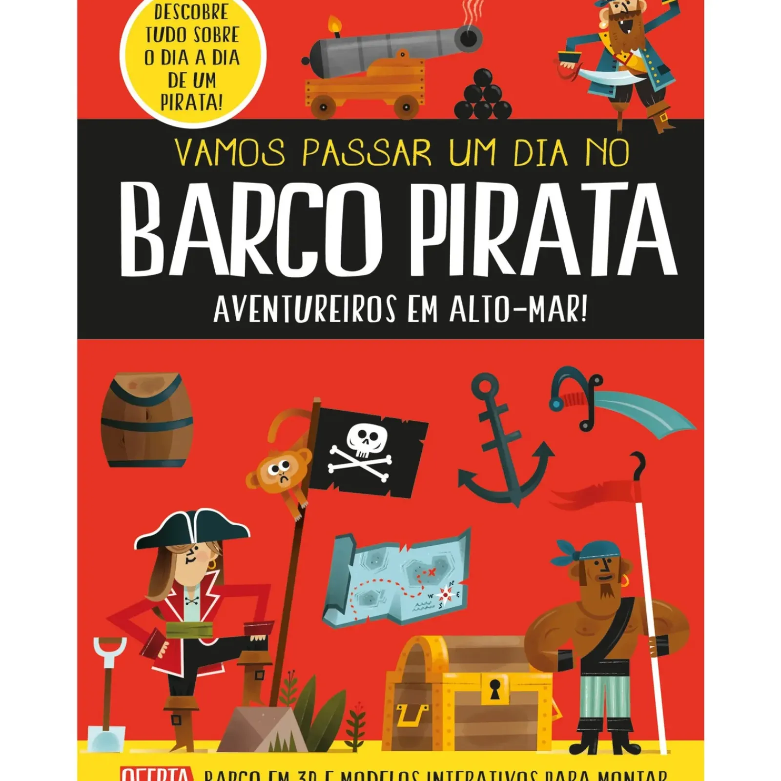 Booksmile Atividades > Vamos Passar um Dia no Barco Pirata de Catherine Veitch - Aventureiros em Alto-mar!
