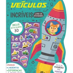 Joybooks Atividades > Veículos Incríveis: Livro de Atividades