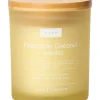Kasa Velas E Difusores > Vela Copo Amarelo Tampa Madeira