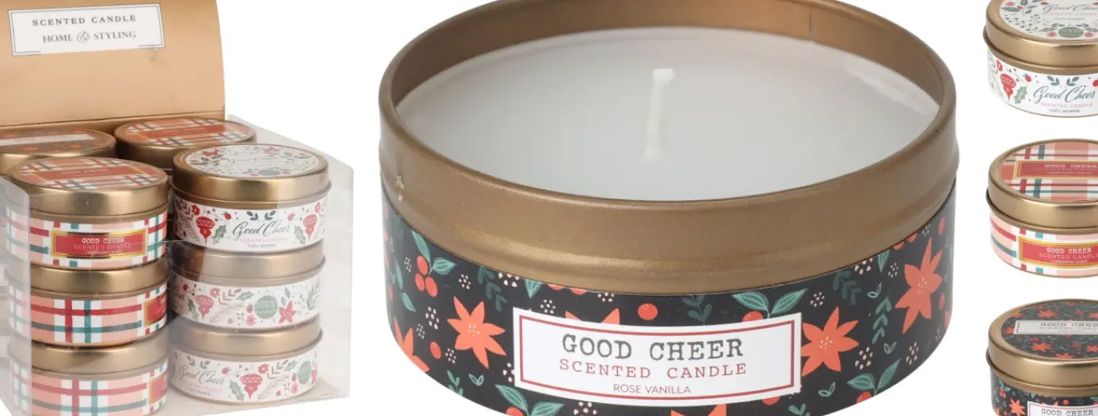 Koopman Velas E Difusores > Vela Perfumada Lata 6X3Cm